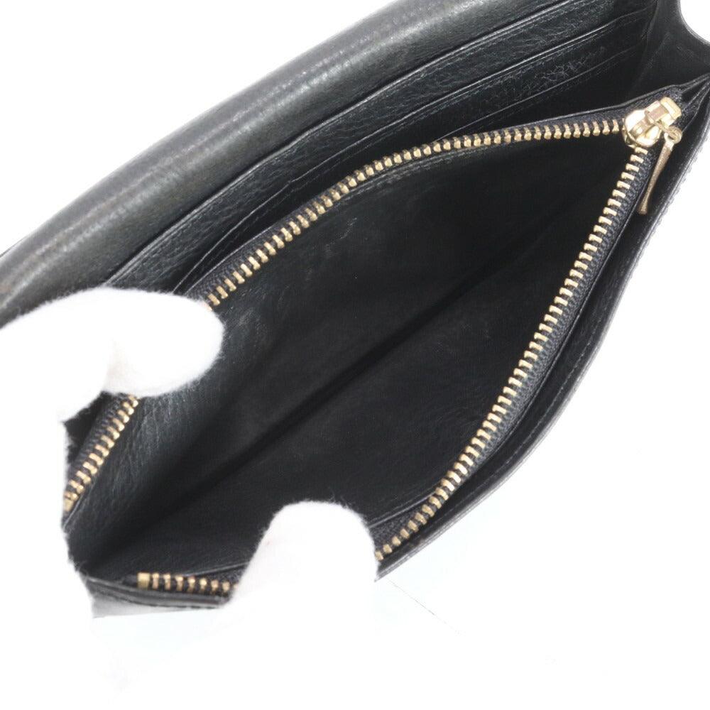 COCOMEISTER ココマイスター レザー 長財布 札入れ 二つ折り ロング ウォレット ブラック 黒 ラウンドファスナー メンズ RUE CL8-8