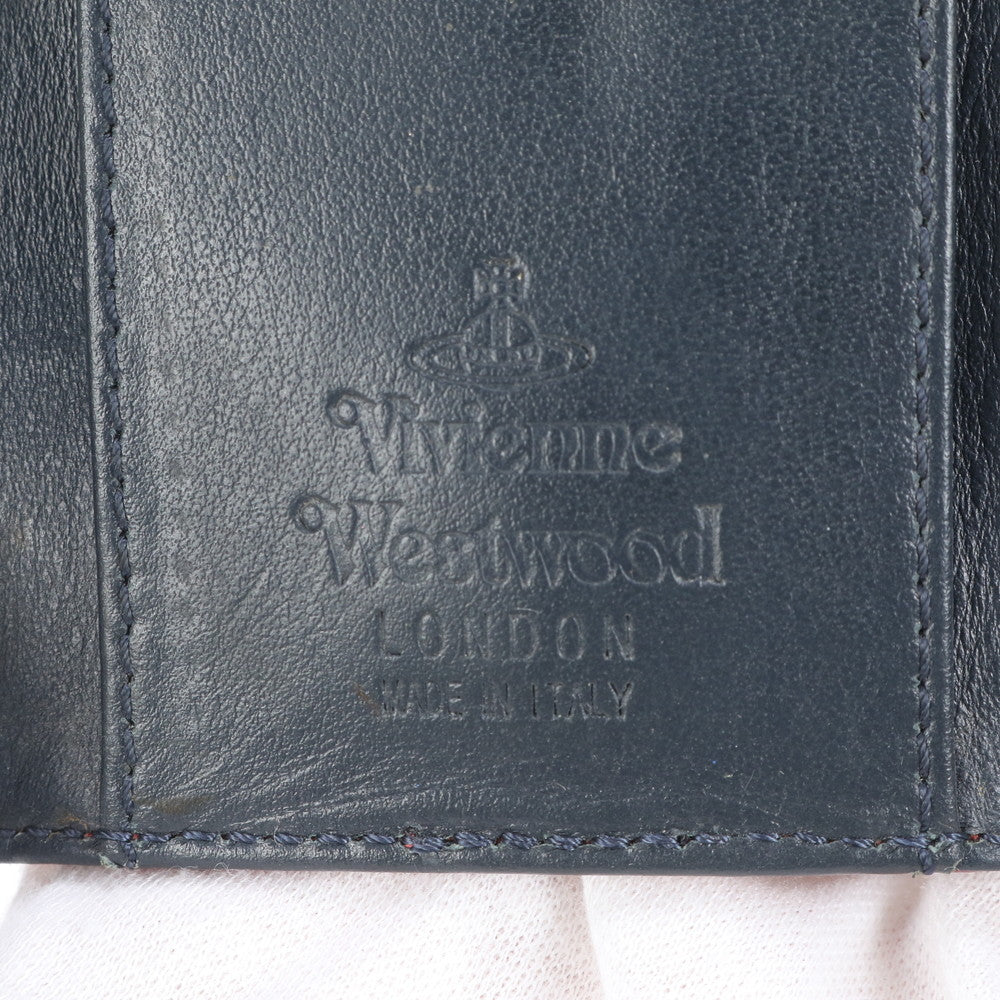 ヴィヴィアンウエストウッド オーヴ レザー 6連 キーケース キーリング ゴールド 金具 鍵 財布 レディース EEE CM14-10