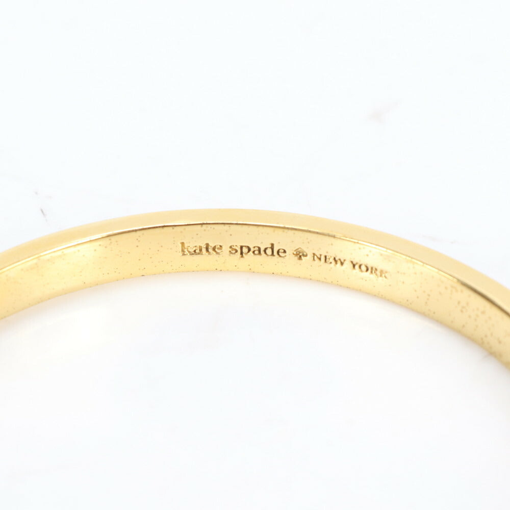 美品 ケイトスペード スペード モチーフ バングル ブレスレット ゴールド アクセサリー レディース RRE CM29-7