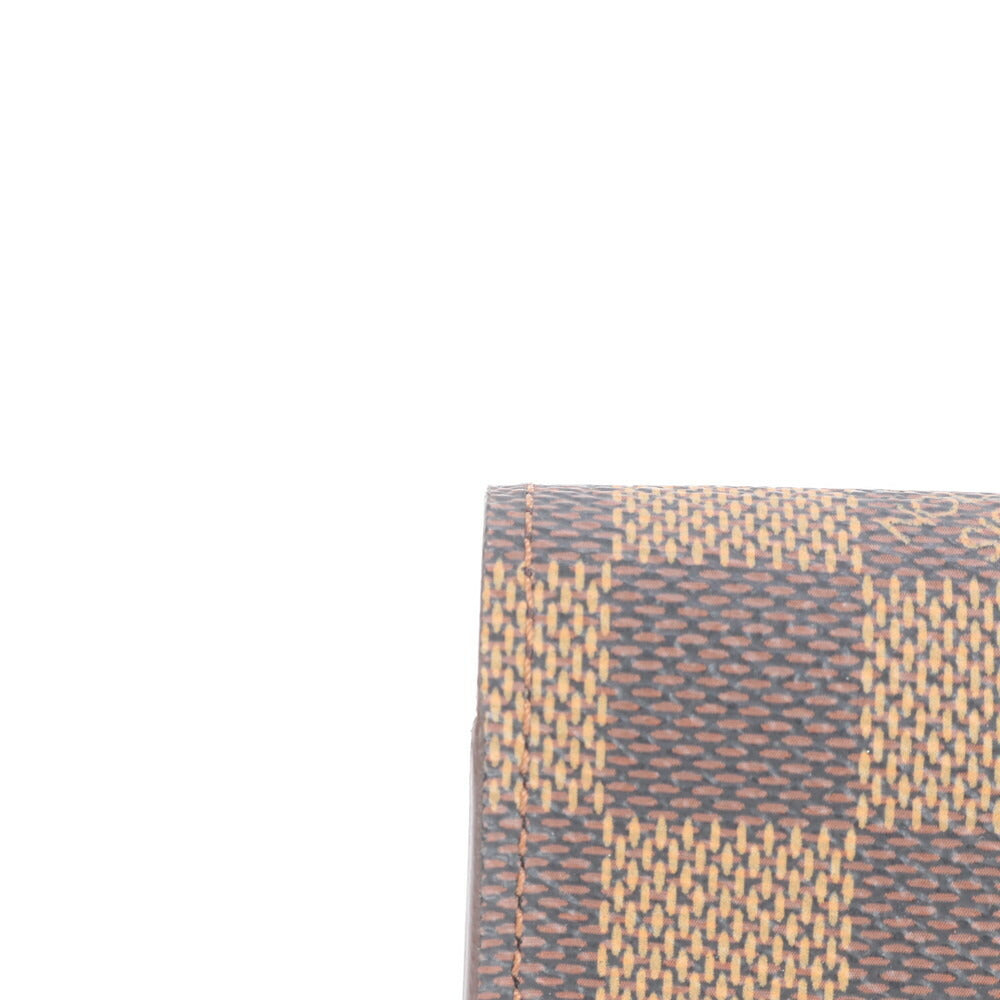 美品 ルイヴィトン ダミエ エテュイ シガレット N63024 レザー シガレットケース タバコ 煙草 ビジネス 紳士 メンズ RUE CV29-3