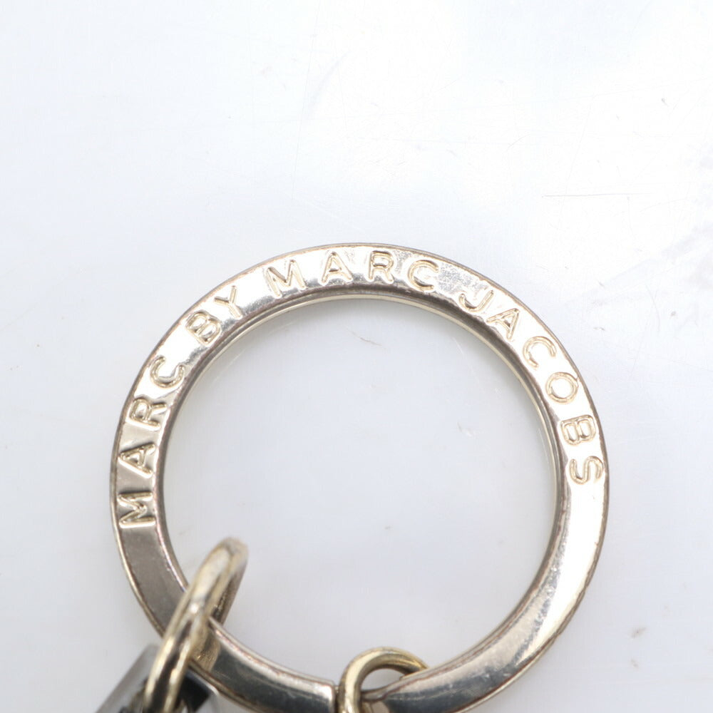 マークジェイコブス ロゴ シルバー ストラップ キーホルダー キーリング バッグ チャーム アクセサリー レディース ERE CP27-3