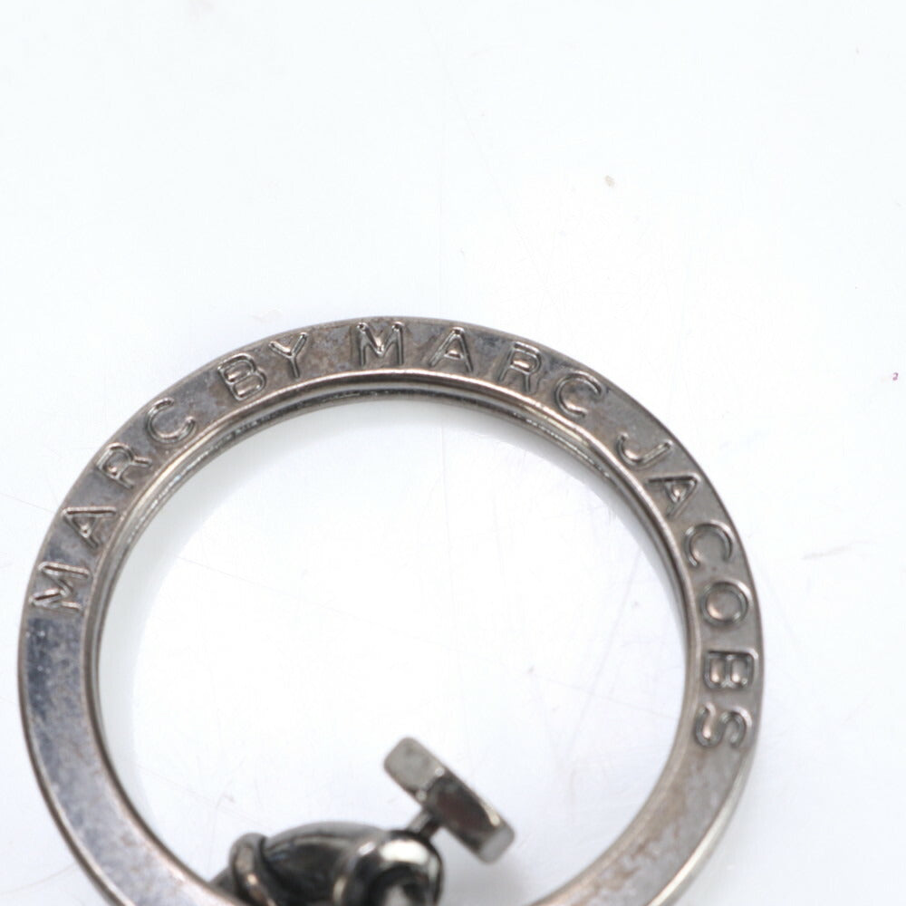 美品 マークジェイコブス ラインストーン ロゴ キーリング バッグ チャーム ストラップ キーホルダー レディース ERE CP26-8