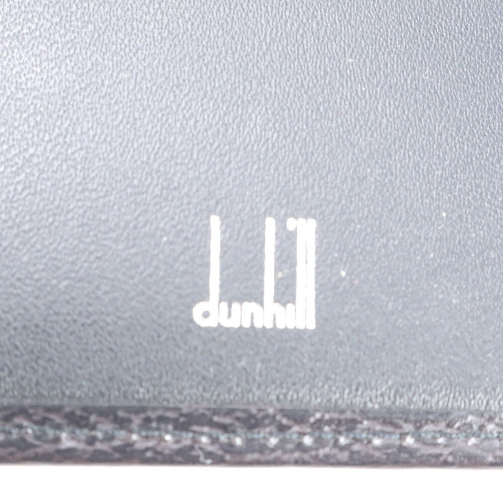 美品 ダンヒル レザー 長財布 二つ折り ウォレット 本革 ブラック 黒 ブランド メンズ ERM CP24-7