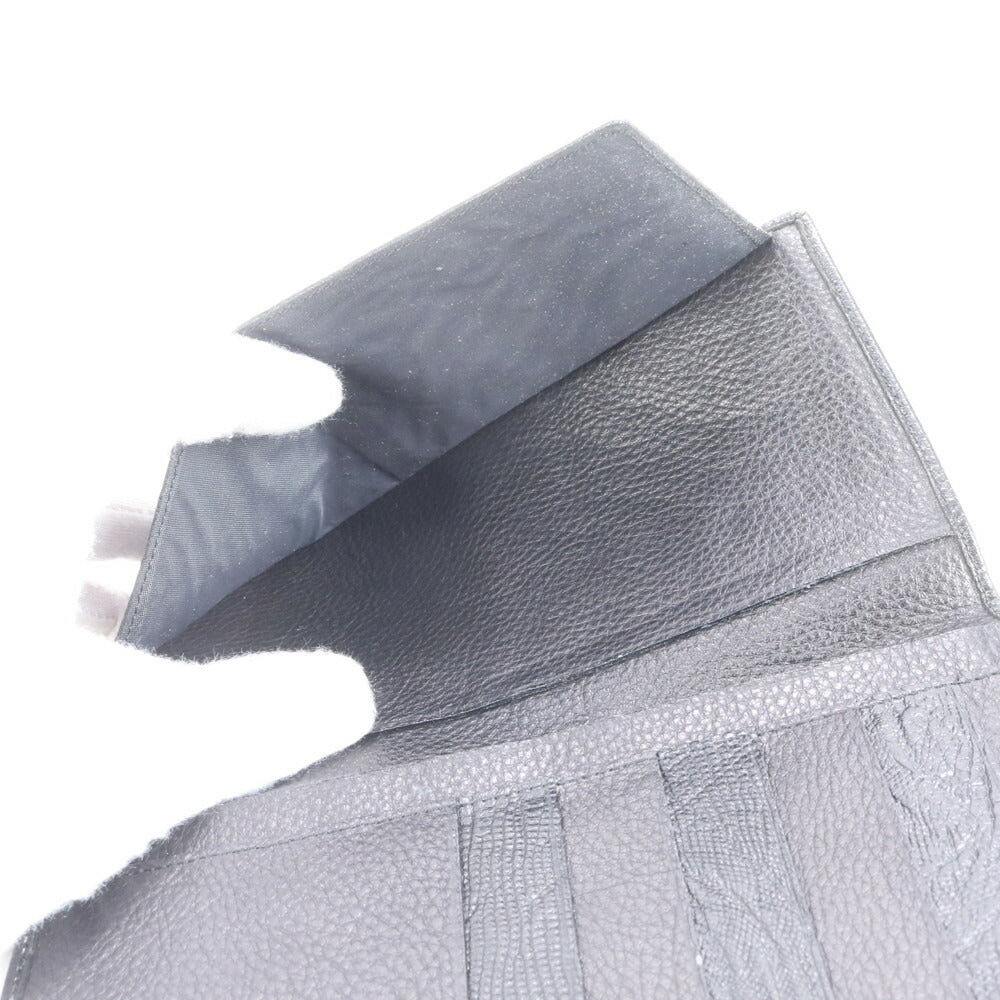 美品 バリー リザード エンボス レザー 長財布 二つ折り ロング ウォレット ラウンドファスナー 札入れ ブラック メンズ RUE CP5-2