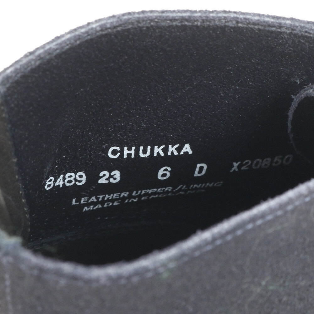 極美品 クロケットアンドジョーンズ チャッカブーツ レザー ブーツ 靴 シューズ 革靴 ビジネス ローファー 紳士 6 メンズ RRE CP2-1