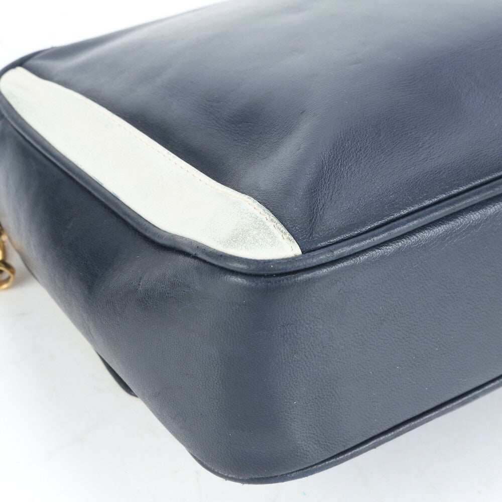 美品 シャネル シリアルシール付 タッセル ラムスキン レザー チェーン ショルダーバッグ 斜め掛け トート レディース EUE CP8-8