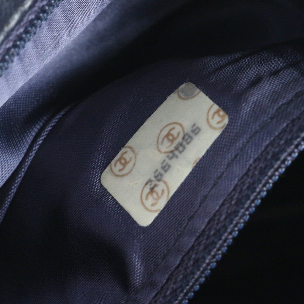 美品 シャネル シリアルシール付 タッセル ラムスキン レザー チェーン ショルダーバッグ 斜め掛け トート レディース EUE CP8-8