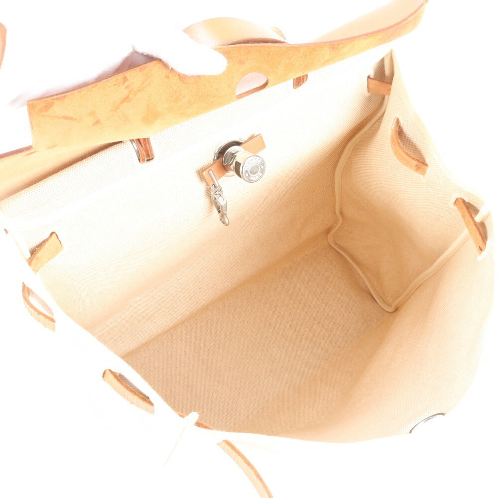 美品 エルメス エールバッグ MM □F 刻印 レザー 2WAY トート バッグ 斜め掛け ショルダー ビジネス 通勤 書類鞄 A4 EEE CP30-9