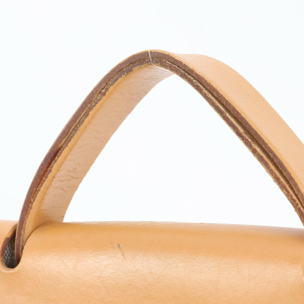 エルメス エールバッグ MM □G 刻印 レザー 2WAY トート バッグ ショルダー ビジネス 通勤 書類鞄 A4 メンズ EEE CP33-5