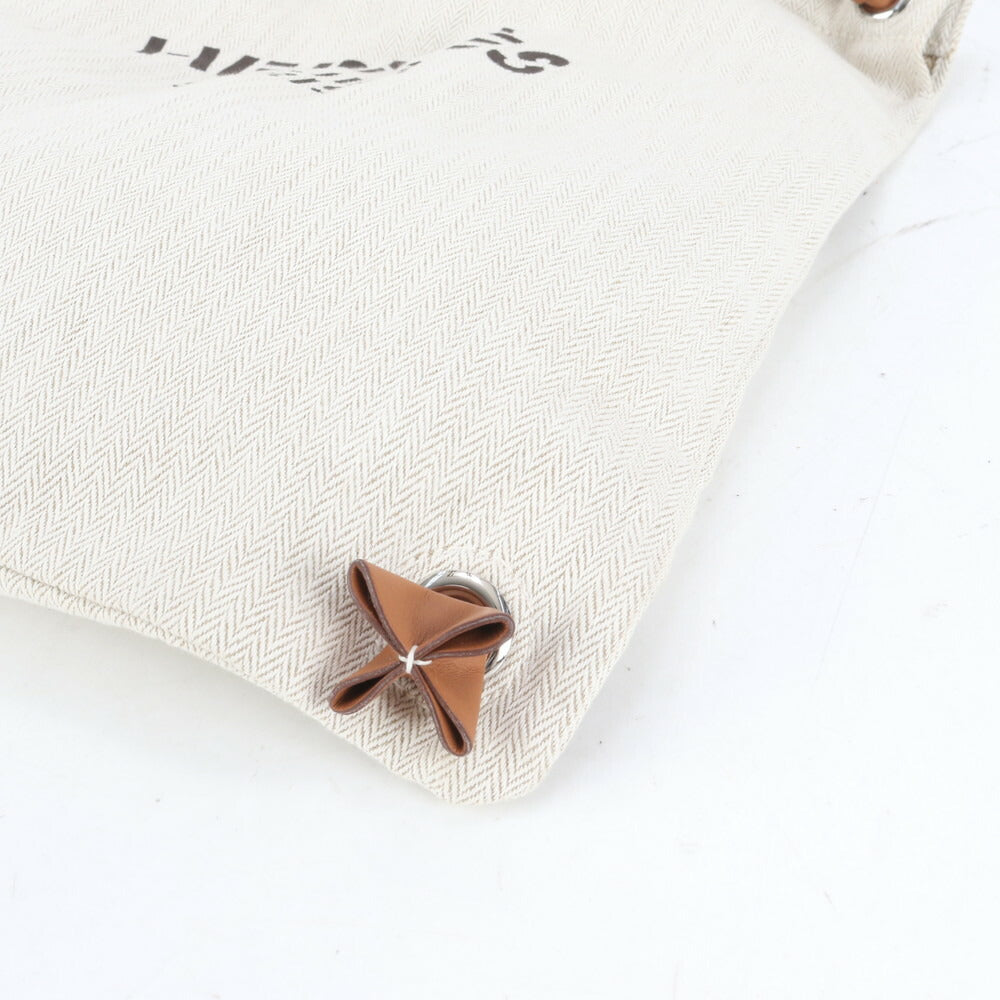 極美品 エルメス Y 刻印 マリーヌ レザー キャンバス リュックサック リュック バックパック バッグ A4 レディース RRE CQ26-5