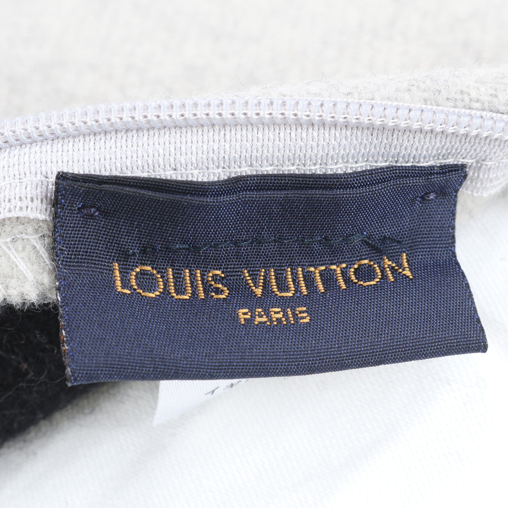 極美品 ルイヴィトン LV サテライト 宇宙飛行士 カシミヤ MP2248 クッション 座布団 メンズ レディース RUE CQ24-7