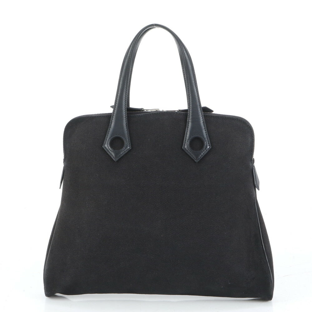 極美品 エルメス □I 刻印 サックイブー PM レザー トート バッグ 肩掛け ショルダー ハンド ブラック 黒 レディース RRE CQ28-7