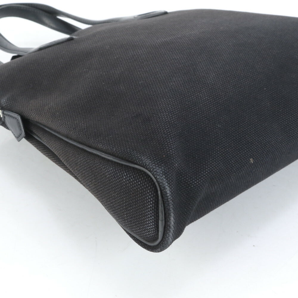 極美品 エルメス □I 刻印 サックイブー PM レザー トート バッグ 肩掛け ショルダー ハンド ブラック 黒 レディース RRE CQ28-7