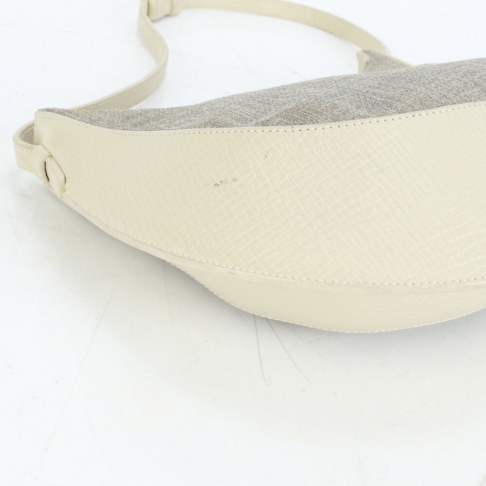 極美品 ロエベ ホーボー レザー ショルダーバッグ 肩掛け ワンショルダー トート ハンド シルバー 金具 レディース RRE CQ35-5