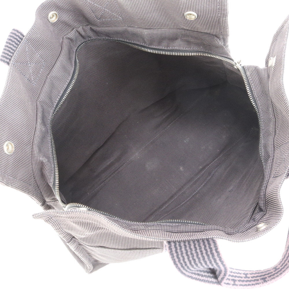 極美品 エルメス エールライン MM トート バッグ ショルダー ビジネス 通勤 書類鞄 A4 紳士 仕事 グレー メンズ RRE CQ38-7