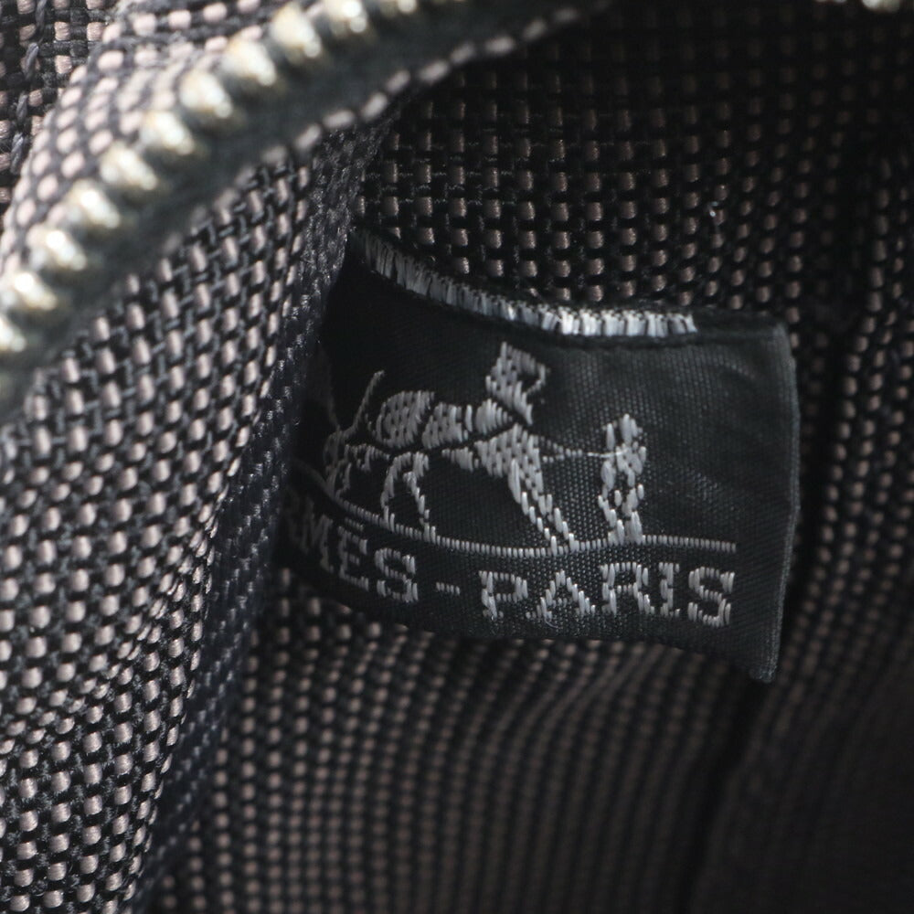 極美品 エルメス エールライン MM トート バッグ ショルダー ビジネス 通勤 書類鞄 A4 紳士 仕事 グレー メンズ RRE CQ38-7