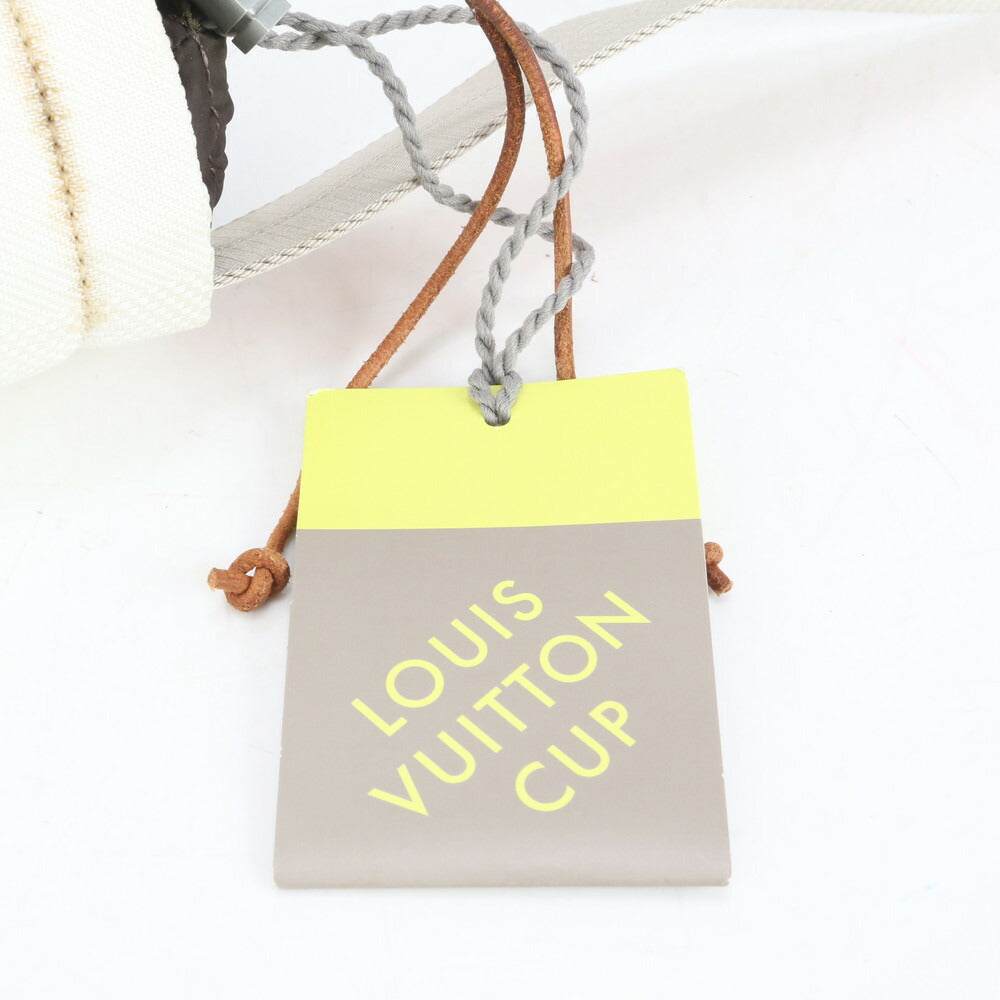 美品 ルイヴィトン ダミエ ジェアン LVカップ ショルダー ボトルケース ホルダー 筒型 M80642 レザー メンズ ECE CR3-8