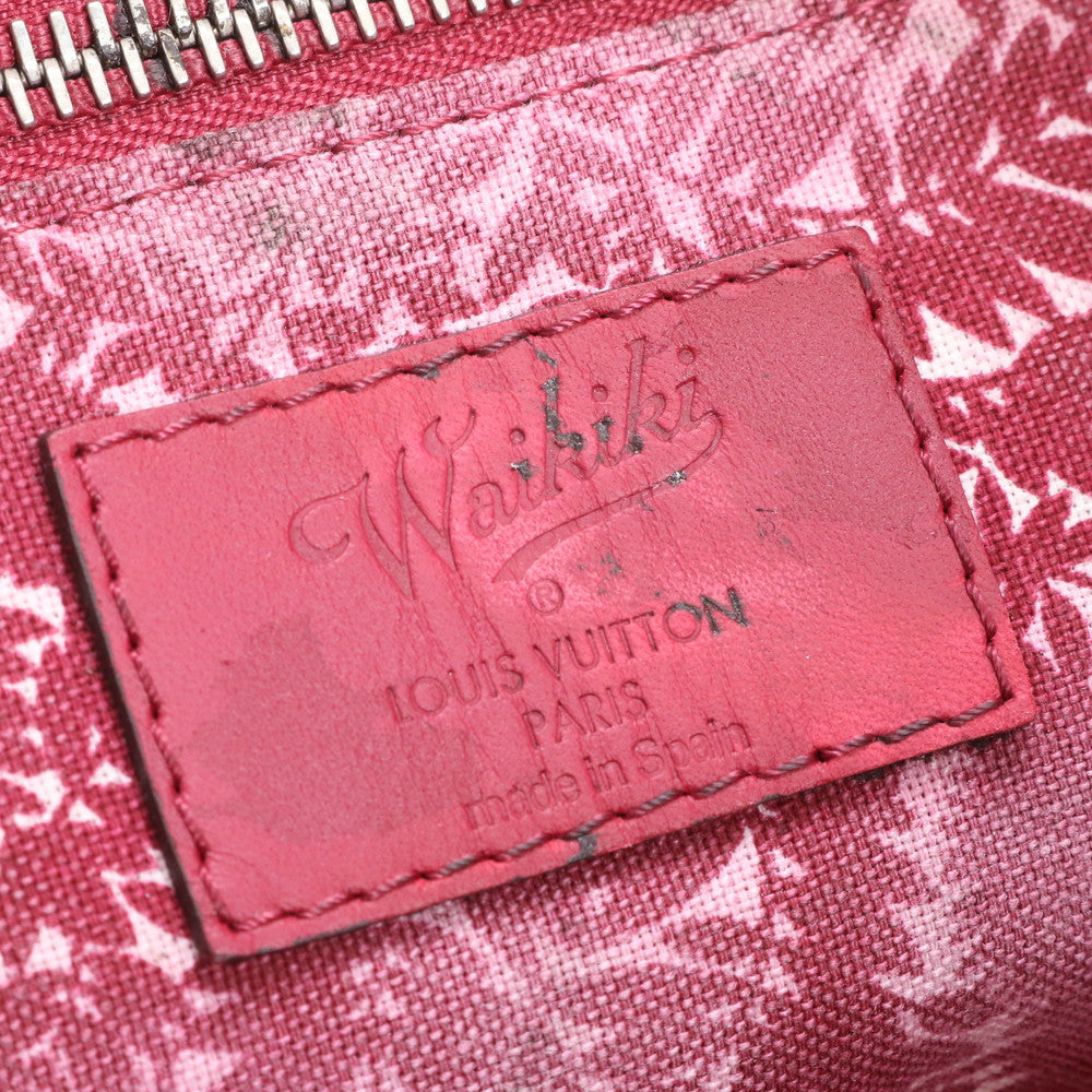 美品 ルイヴィトン ワイキキ 限定 カバ GM M48998 レザー トート バッグ 肩掛け ショルダー ハンド A4 レディース ECE CR5-3