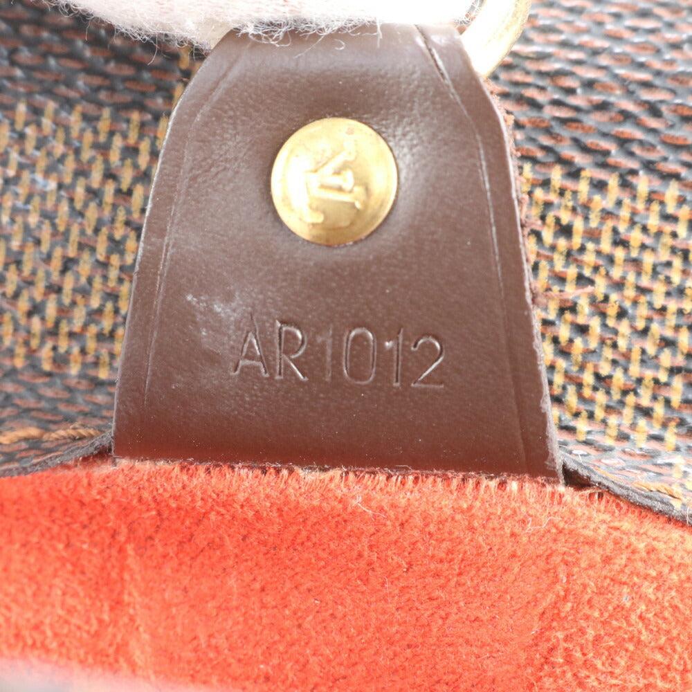 美品 ルイヴィトン ダミエ パリオリ PM N51123 レザー トート バッグ 肩掛け ショルダー ハンド A4 ブラウン レディース EEE CR17-9