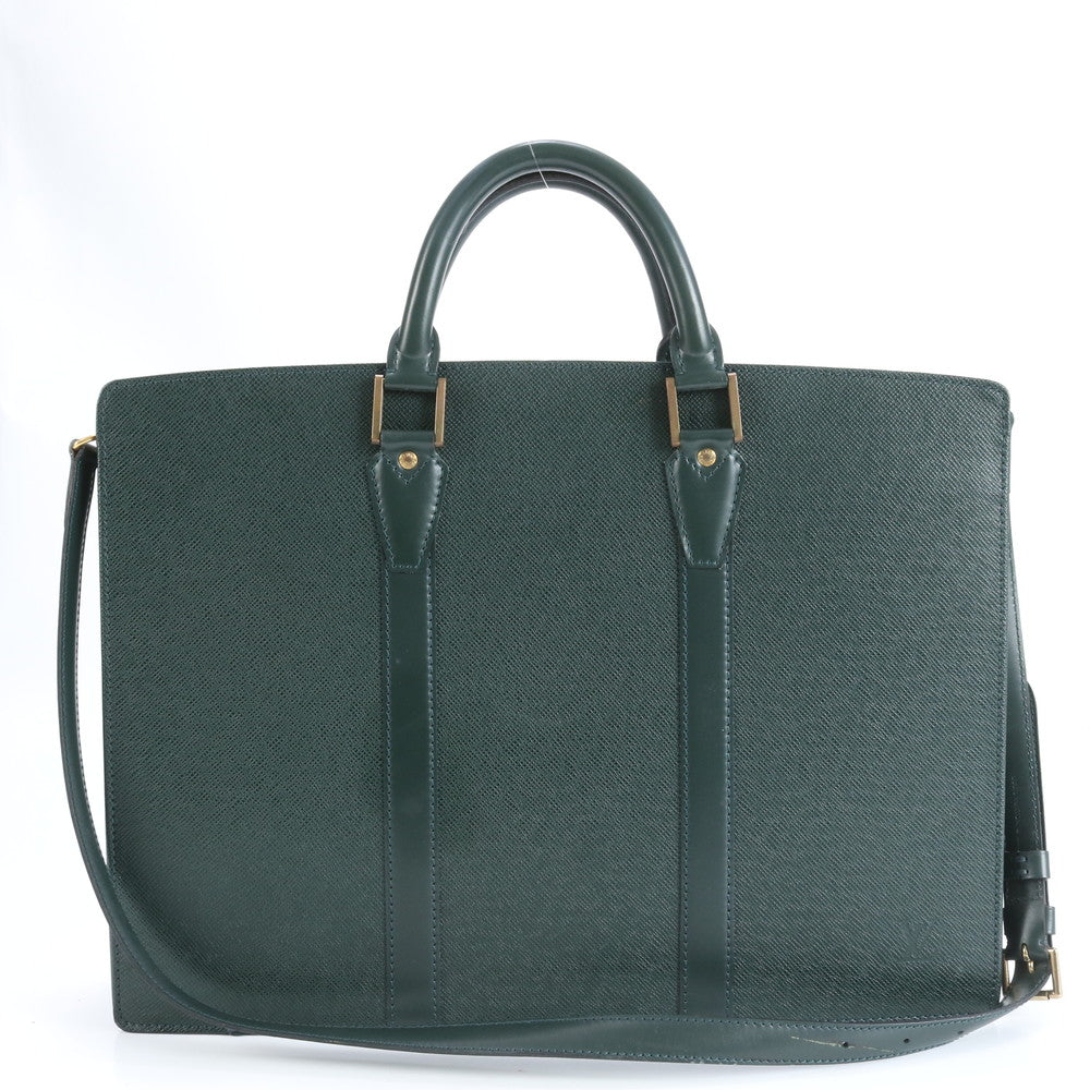 極美品 ヴィトン タイガ ポルト ドキュマン ロザン M30054 レザー 2WAY ビジネス バッグ 斜め掛け ショルダー A4 メンズ EEE CR19-4