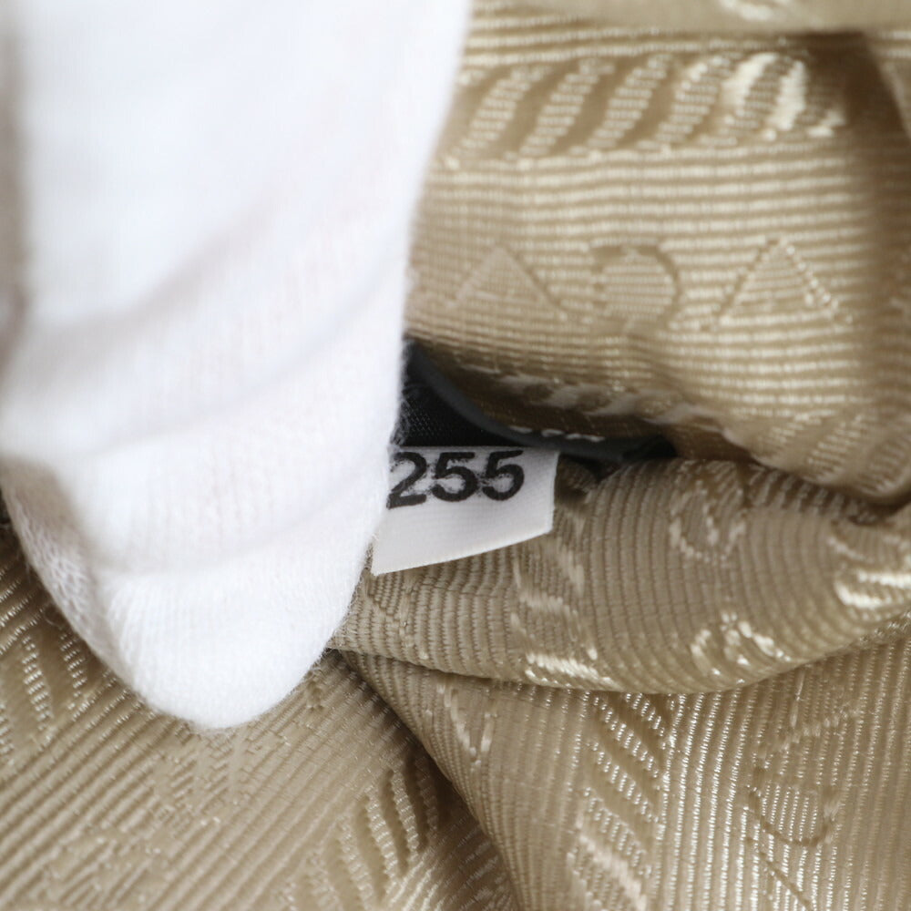 美品 プラダ ギャランティカード付 テスート ナイロン 三角ロゴ レザー 2WAY ショルダーバッグ 斜め掛け 1BH204 レディース RRE CR26-3