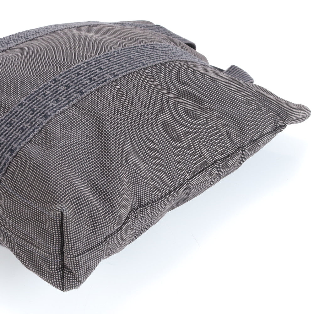 極美品 エルメス エールライン カバス トート バッグ ショルダー ビジネス 通勤 書類鞄 A4 グレー メンズ EEE CR20-7