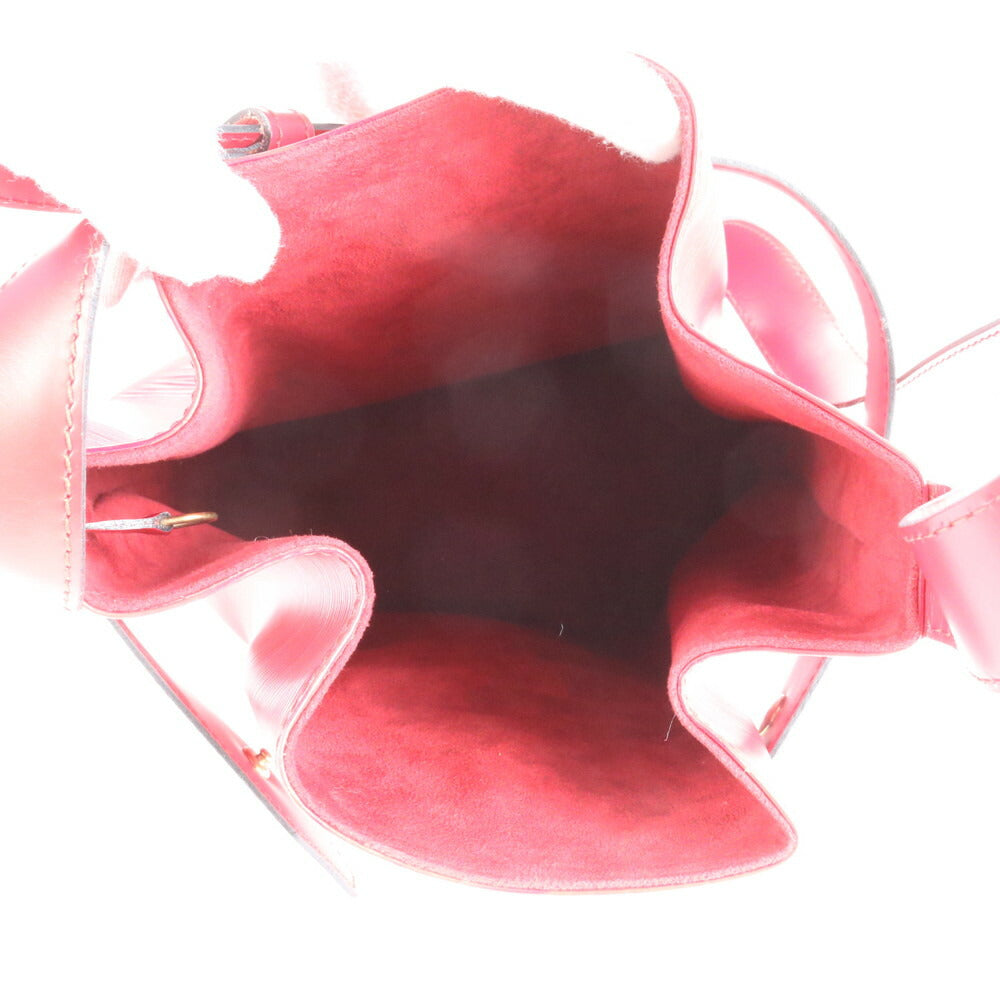 極美品 ルイヴィトン エピ サック デポール PM レザー ショルダーバッグ 肩掛け トート ハンド レディース EEE CR20-9