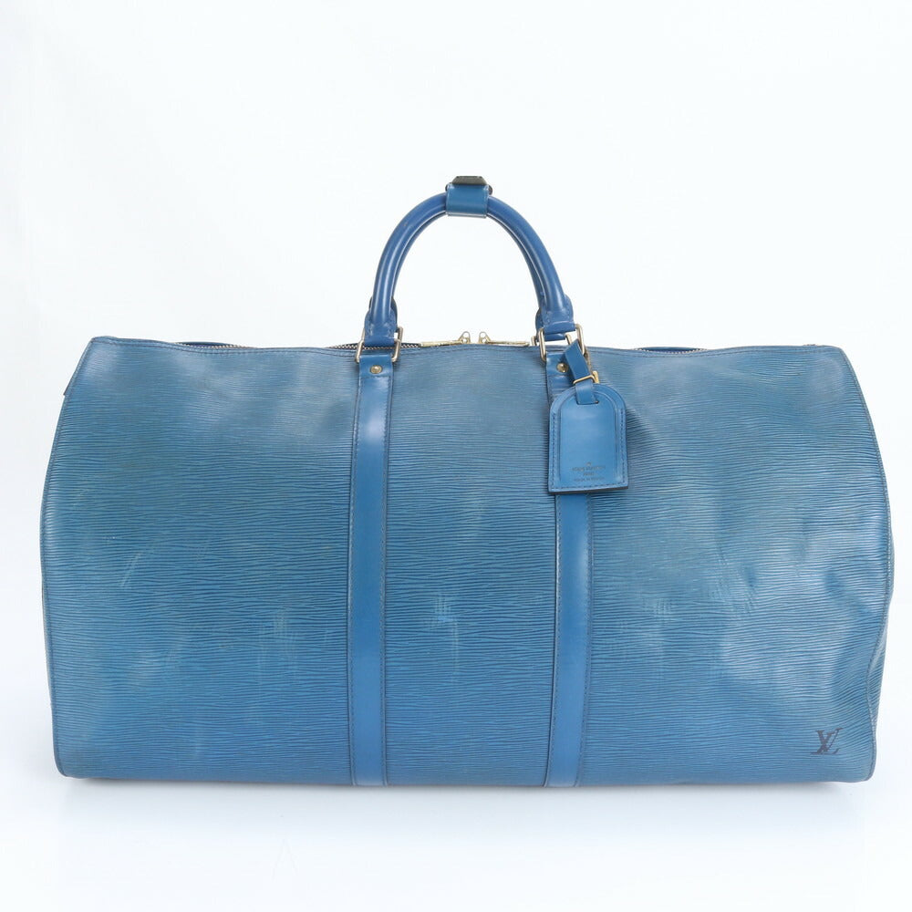 ルイヴィトン エピ キーポル 55 M42955 レザー ボストン バッグ 出張 旅行 トート ブランド ビジネス 紳士 A4 メンズ EEE CR21-4