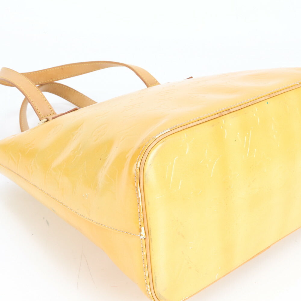 ルイヴィトン モノグラム ヴェルニ ヒューストン M91053 レザー トート バッグ 肩掛け ショルダー ハンド レディース ERE CS7-3