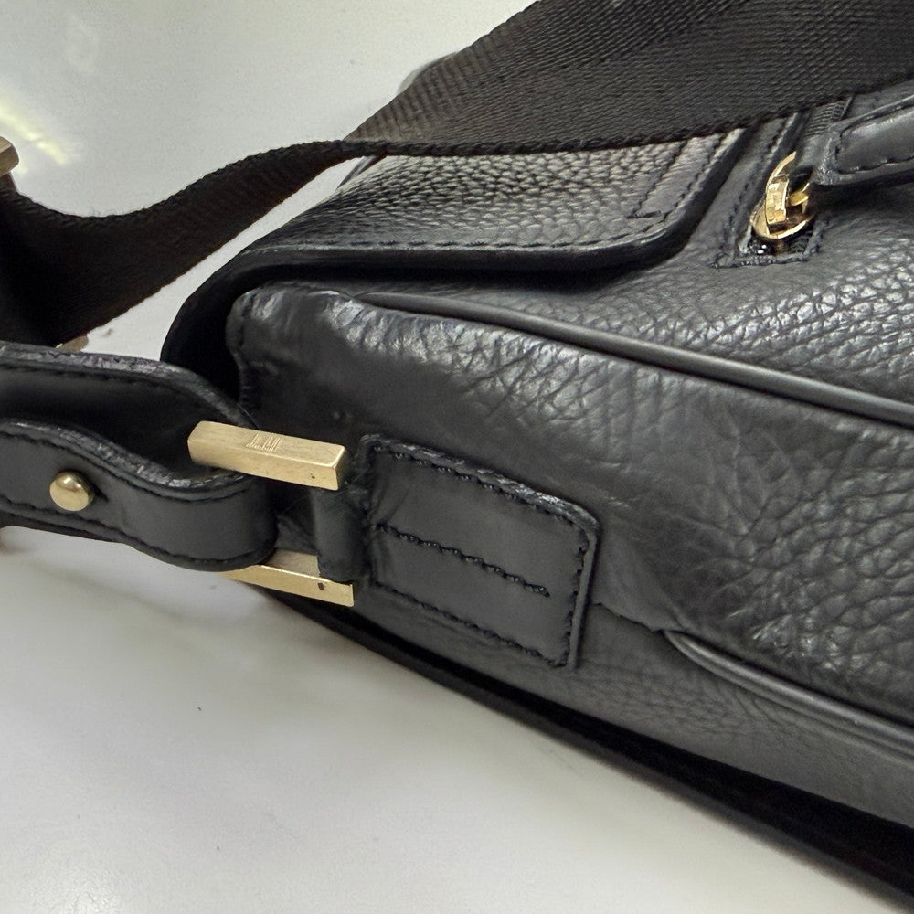 極美品 ダンヒル ギャランティカード付 レザー 2WAY ビジネス バッグ 斜め掛け 書類鞄 ブリーフケース メンズ 通勤 A4 VRV CS10-9