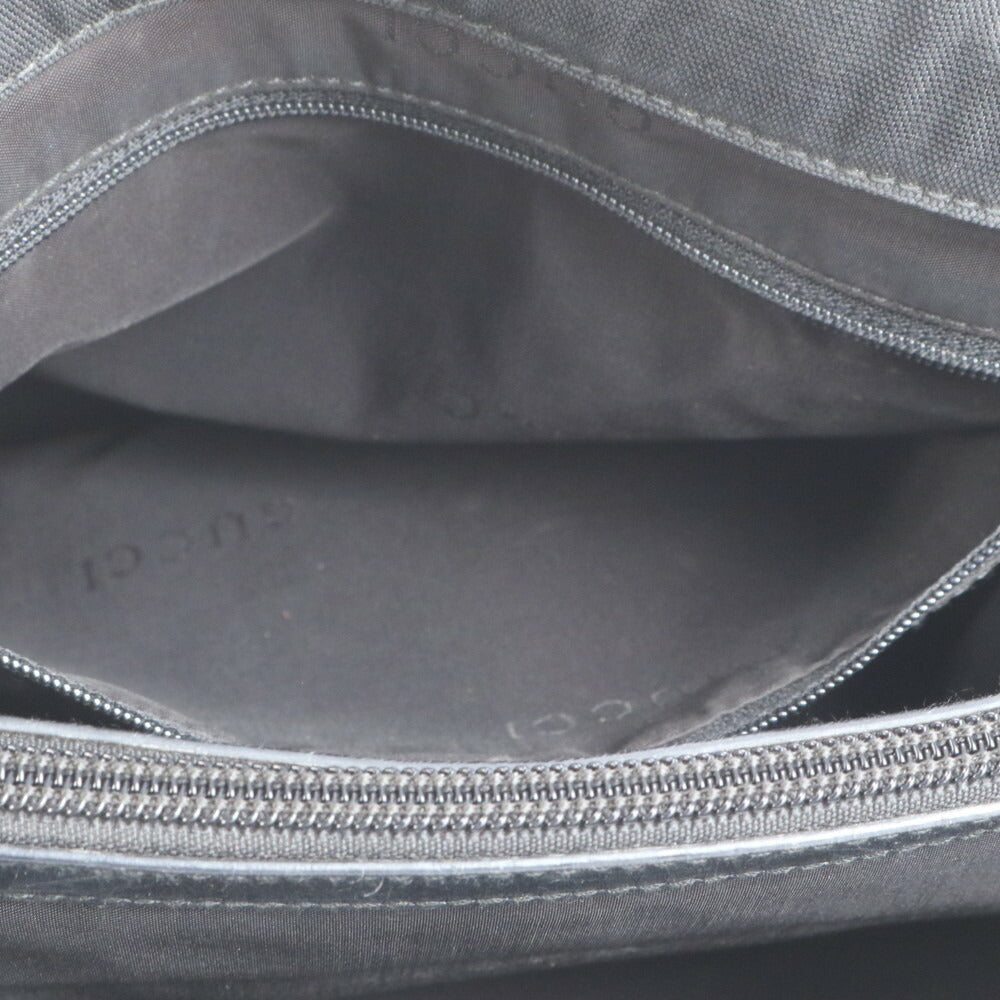 美品 グッチ バンブー レザー ハンドバッグ トート ブラック 黒 002 1016 レディース EEE CS27-2