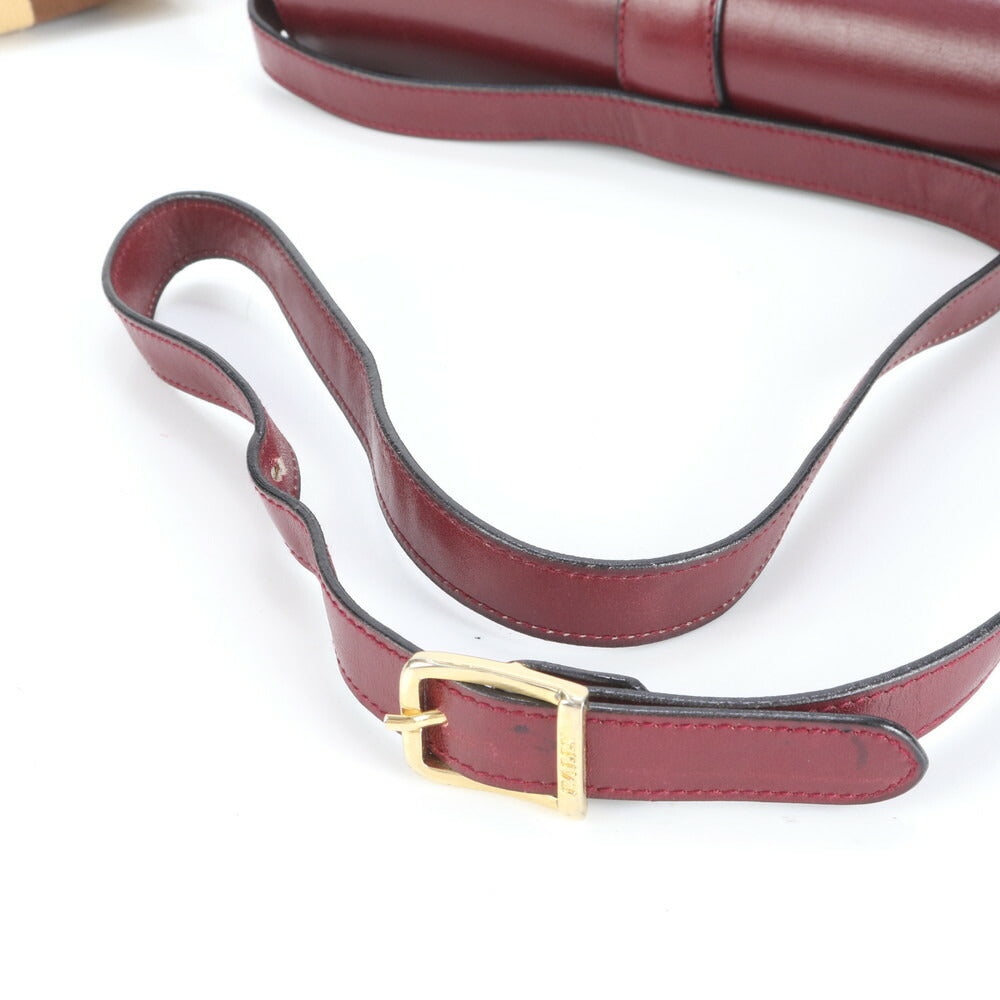 美品 ヴィンテージ バリー レザー ショルダーバッグ 斜め掛け クロスボディ ハンド トート ゴールド 金具 レディース RRE CS31-9