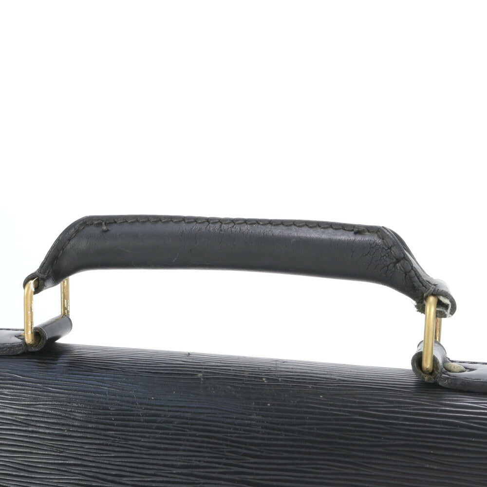 美品 ルイヴィトン エピ セルヴィエット アンバサダー M54412 レザー ビジネス バッグ 書類鞄 ブリーフケース A4 メンズ EUE CS35-4