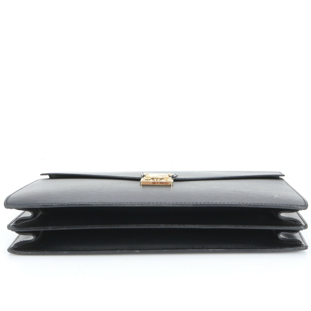 美品 ルイヴィトン エピ セルヴィエット アンバサダー M54412 レザー ビジネス バッグ 書類鞄 ブリーフケース A4 メンズ EUE CS35-4