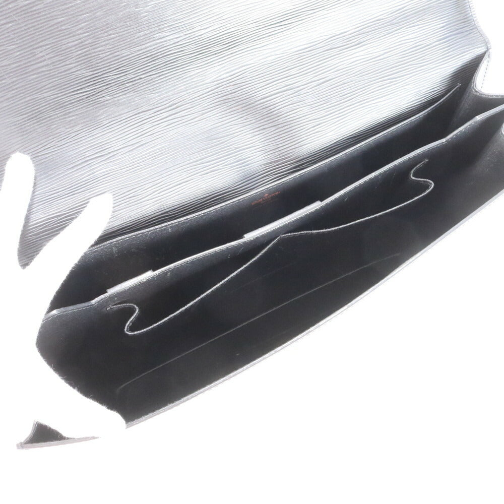 美品 ルイヴィトン エピ セルヴィエット アンバサダー M54412 レザー ビジネス バッグ 書類鞄 ブリーフケース A4 メンズ EUE CS35-4