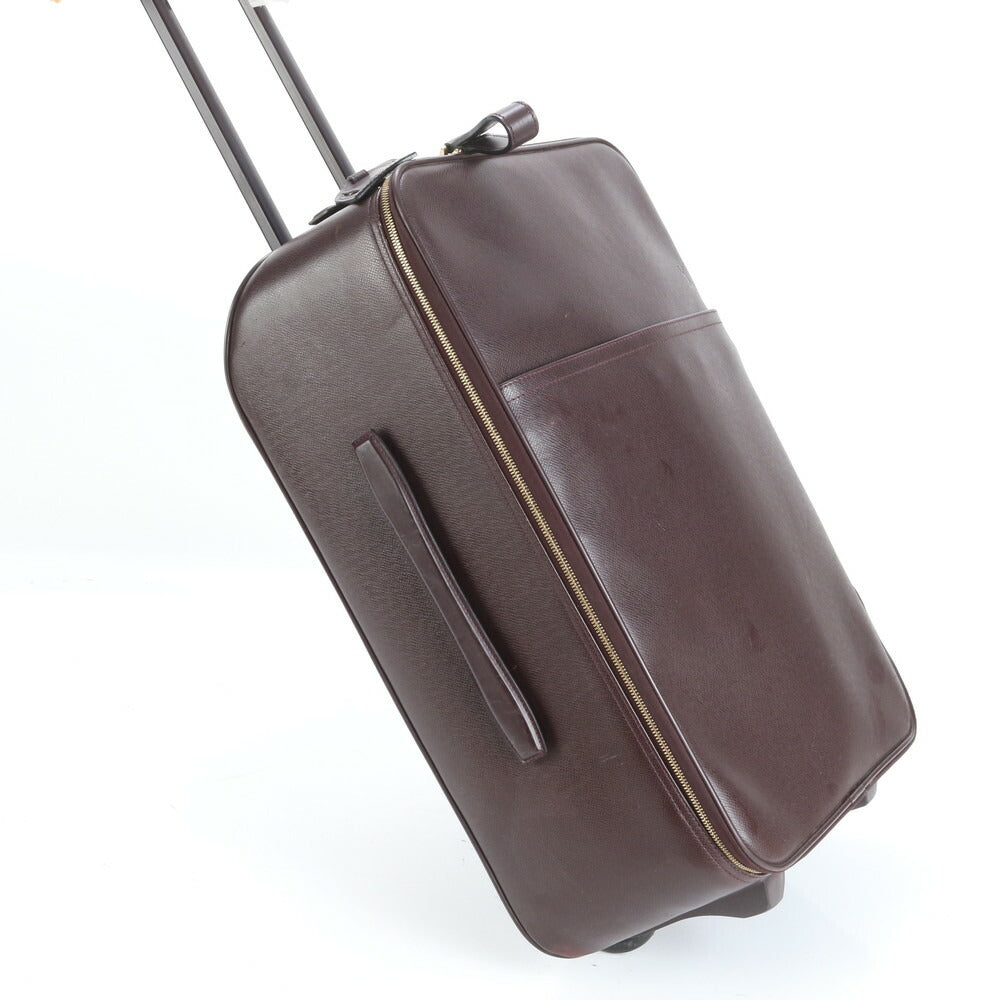 美品 ルイヴィトン タイガ ペガス55 アカジュー Ｍ23266 レザー スーツケース バッグ 出張 旅行 メンズ レディース RRM CT8-10