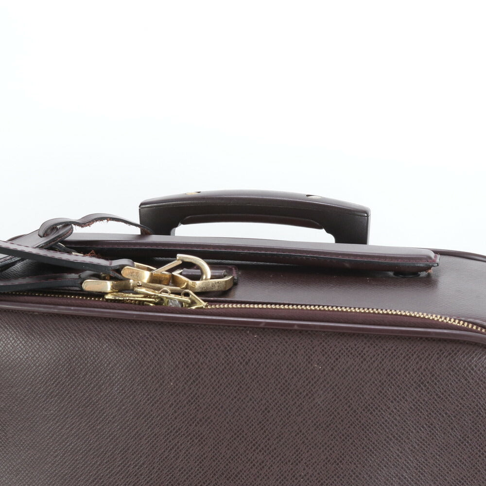 美品 ルイヴィトン タイガ ペガス55 アカジュー Ｍ23266 レザー スーツケース バッグ 出張 旅行 メンズ レディース RRM CT8-10