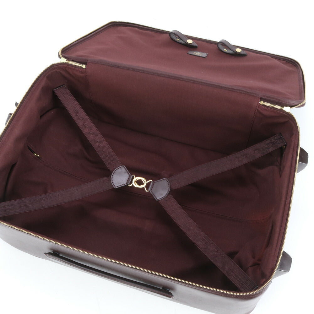 美品 ルイヴィトン タイガ ペガス55 アカジュー Ｍ23266 レザー スーツケース バッグ 出張 旅行 メンズ レディース RRM CT8-10