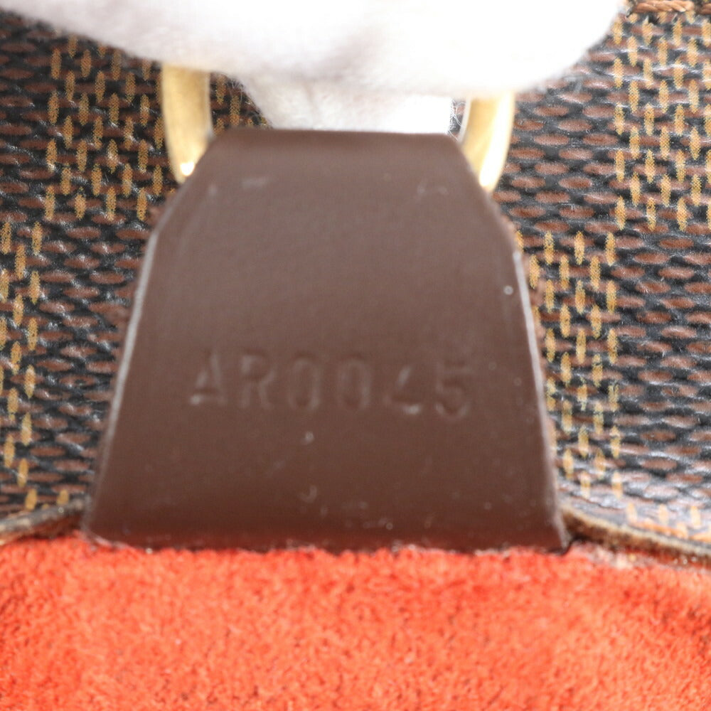 美品 ルイヴィトン ダミエ パリオリ PM レザー ショルダーバッグ A4 レディース トート 通勤 ハンド 肩掛け エベヌ VVV CT9-7