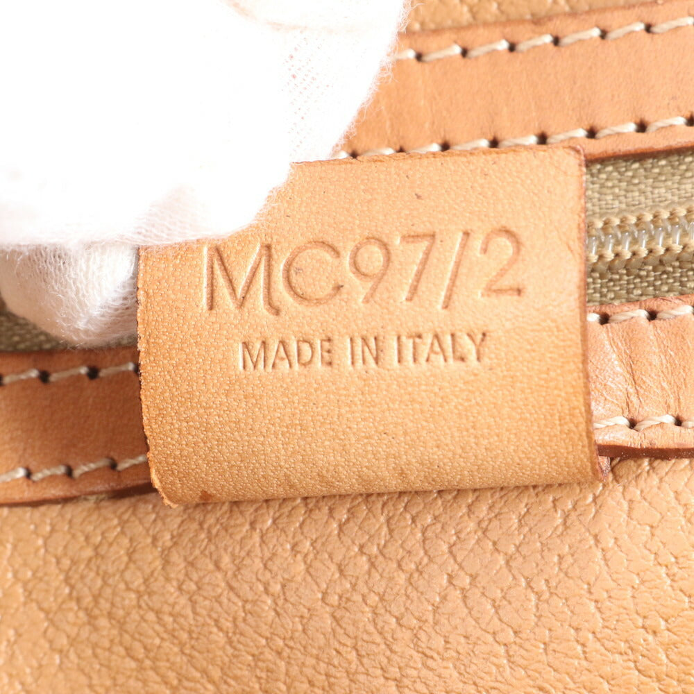 極美品 ヴィンテージ セリーヌ マカダム トリオンフ ショルダー ハンド ゴールド レザー トート バッグ レディース 革 CT9-5