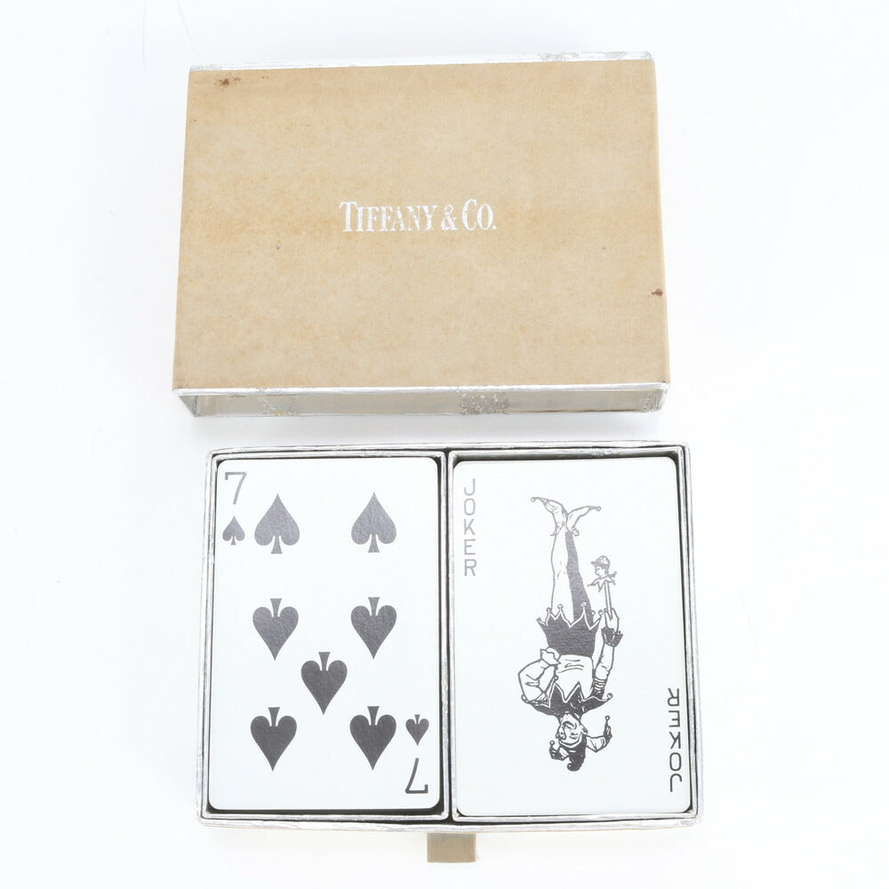 美品 ティファニー トランプ セット ケース付 カードゲーム ボードゲーム ホビー おもちゃ 雑貨 RRM CU23-4