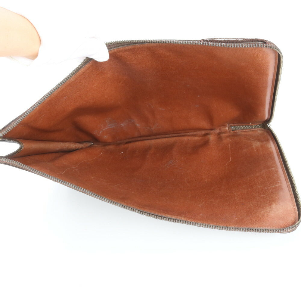 ルイヴィトン モノグラム ポッシュ ドキュマン M53456 レザー セカンドバッグ クラッチ ポーチ 通勤 ビジネス A4 メンズ EEE CV1-3