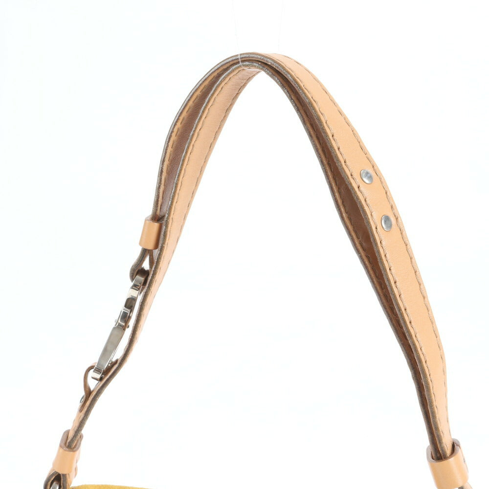 極美品 トッズ レザー 2WAY ショルダーバッグ 肩掛け トート ハンド シルバー 金具 レディース ERE CV8-9