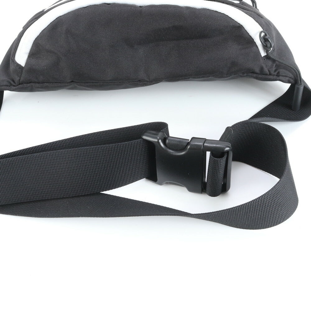 新品同様 エンポリオ・アルマーニ EA7 ウエスト バッグ ボディ ウエストポーチ ショルダー トート ブラック 黒 メンズ ERE CV6-8