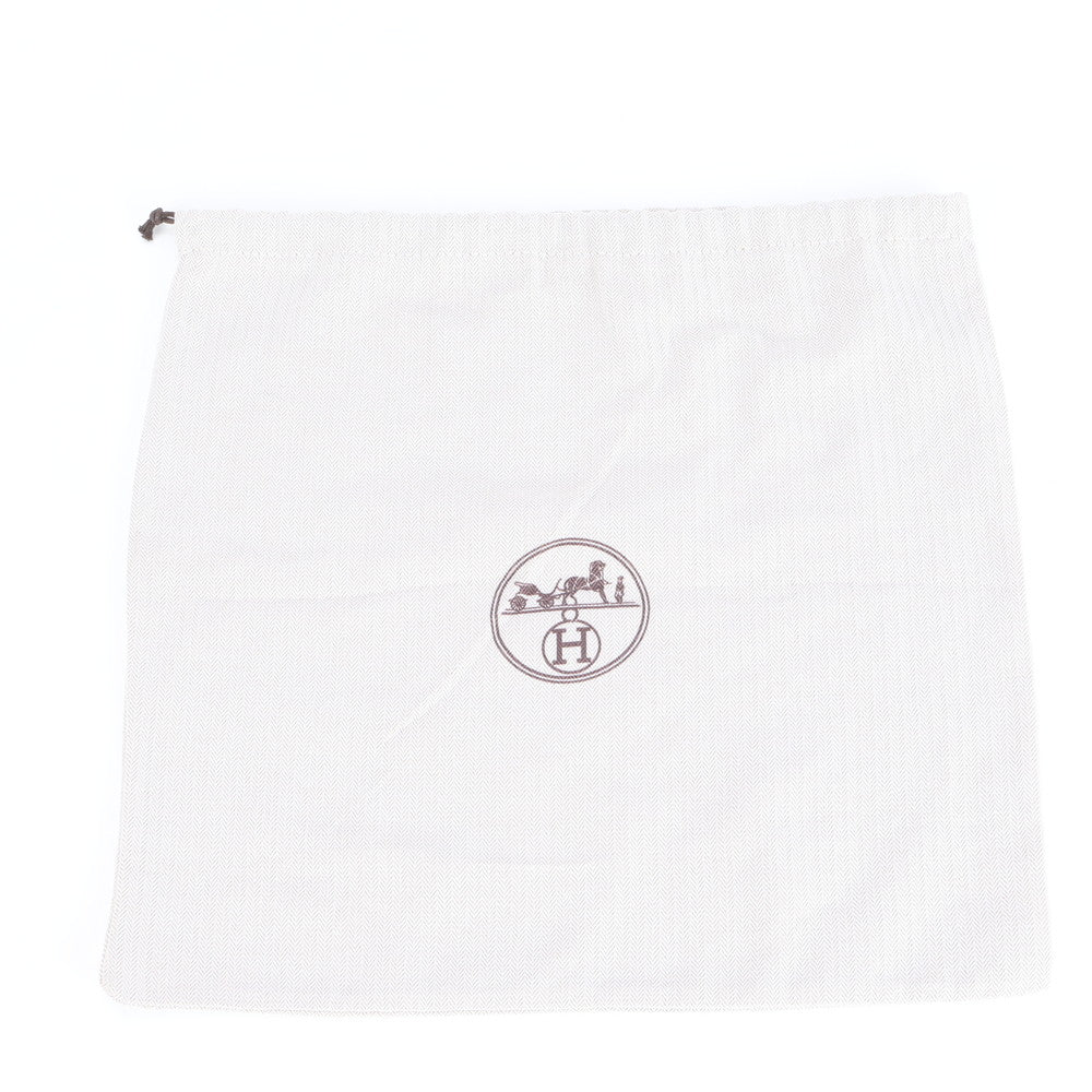 極美品 エルメス 保存袋 巾着 ショッパー バッグ 用 ヘリンボーン 収納 袋 小物 メンズ レディース ERE CV6-10