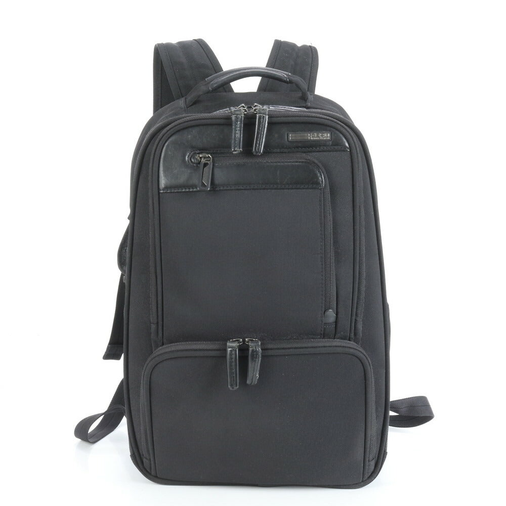 美品 ゼロハリバートン PRF II バックパック レザー リュックサック リュック ブラック バッグ ビジネス 80713 A4 メンズ ERE CV7-7