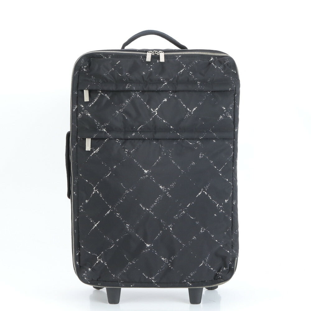 美品 シャネル ギャランティカード シリアルシール付 トラベルライン スーツケース キャリー 出張 旅行 A4 レディース ERE CV11-3