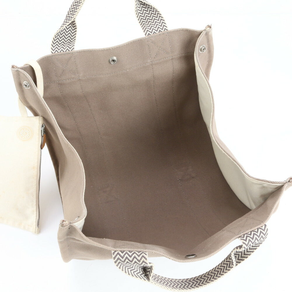 極美品 エルメス カンヌ PM ポーチ付 トート バッグ 肩掛け ショルダー ハンド ブラウン 茶色 レディース EUE CV14-5