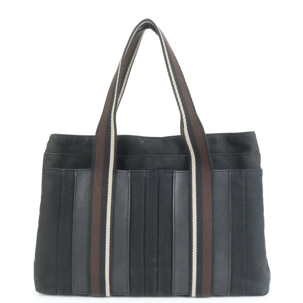 極美品 エルメス トロカホリゾンタル MM トート バッグ 肩掛け ショルダー ハンド ブラック 黒 A4 レディース EUE CV15-10