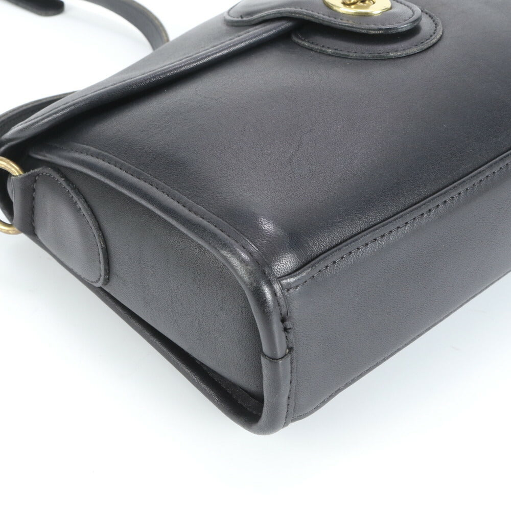 極美品 ヴィンテージ オールド コーチ アメリカ製 ターンロック レザー ショルダーバッグ 斜め掛け 9908 レディース EUE CV19-6